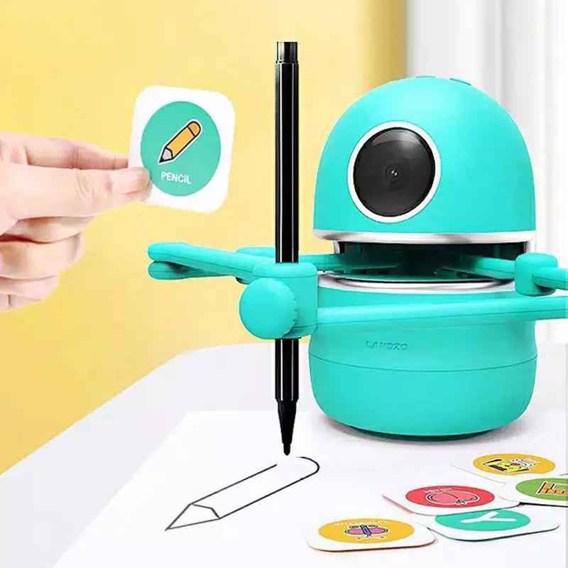 Painting Robot Kindergarten Children Students - Muselune