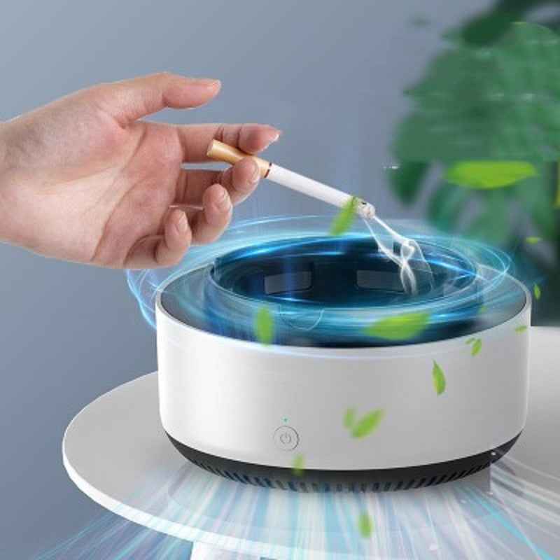 Smart Air Purifier Ashtray – Electronic Smoke Filter for Home & Office - Muselune