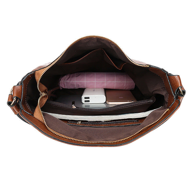 Hobos Bucket Adjustable Shoulder-strap Handbag - Muselune