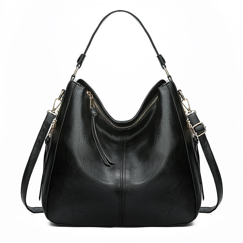Hobos Bucket Adjustable Shoulder-strap Handbag - Muselune
