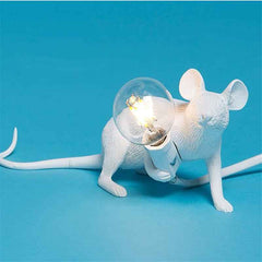 Nordic Creative Resin Mini Animal Mouse Light - Muselune