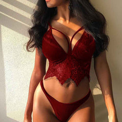 New Style Sexy Lingerie Women Lace Sexy Lingerie - Muselune