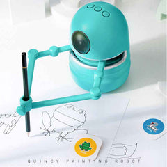 Painting Robot Kindergarten Children Students - Muselune