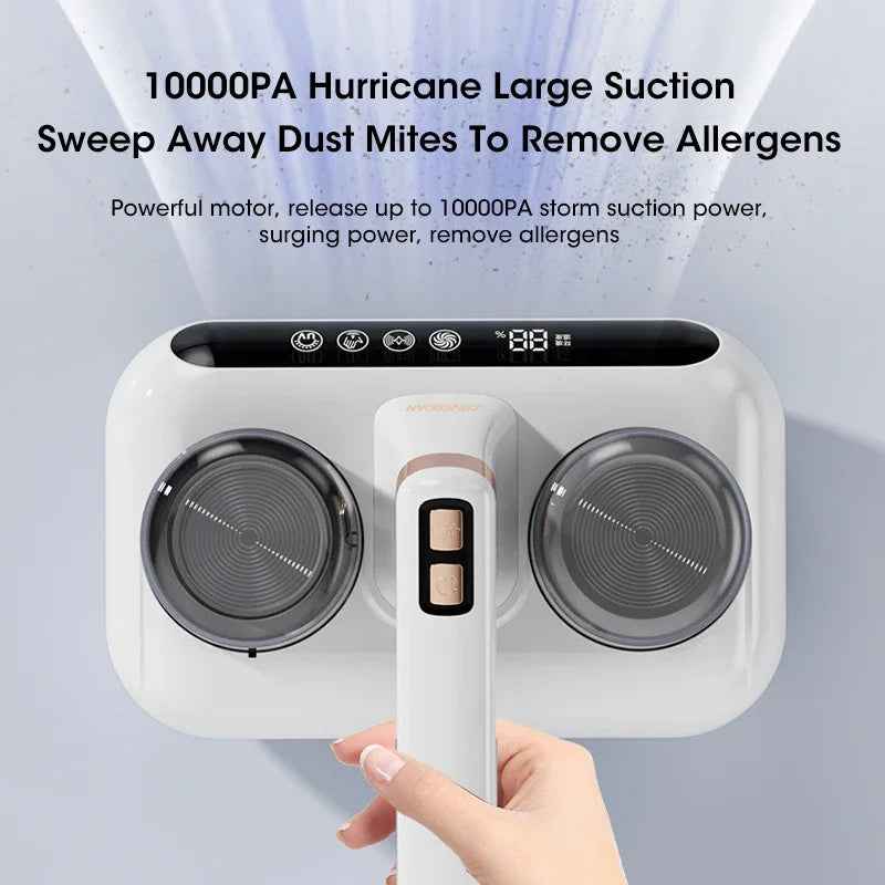 Cordless Mattress Vacuum – Powerful Mite Remover - Muselune