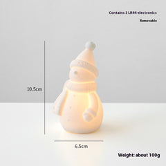 Ceramic Christmas Small House Tree Decoration Muselune