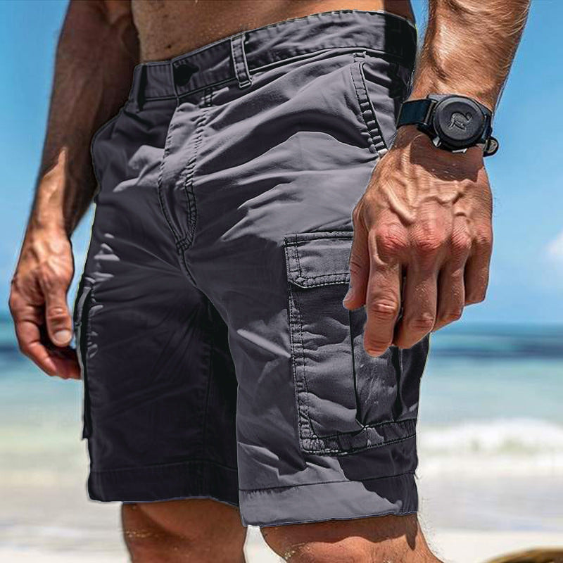 Cargo Multi-Pocket r Pants With Pockers - Muselune