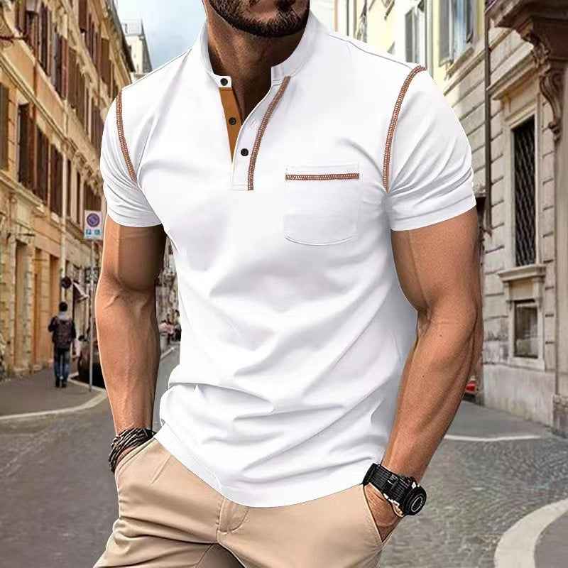 Summer Casual Quick-dry Tops | Short-sleeved Polo Shirt - Muselune