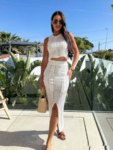 Women's Fashion New Beach Front Slit Suit - Muselune