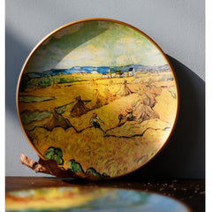 Vincent Van Gogh's Oil Painting Decorative Plates Ceramic Ornaments The Muse
