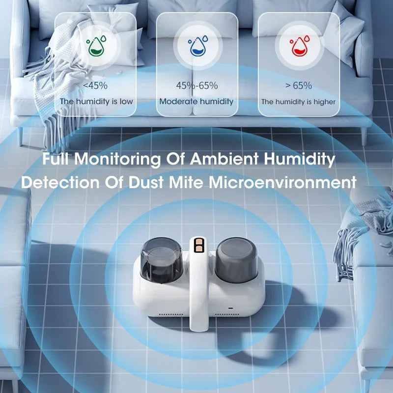 Cordless Mattress Vacuum – Powerful Mite Remover - Muselune