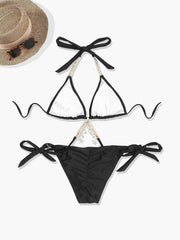 New Split Bikini Fashion Chain Advanced Sexy Swimsuit