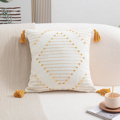 Flower Cut Throw Pillowcase - Muselune