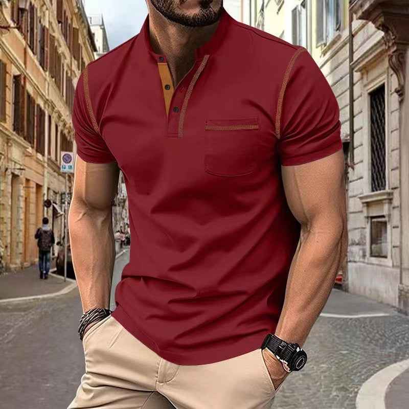 Summer Casual Quick-dry Tops | Short-sleeved Polo Shirt - Muselune