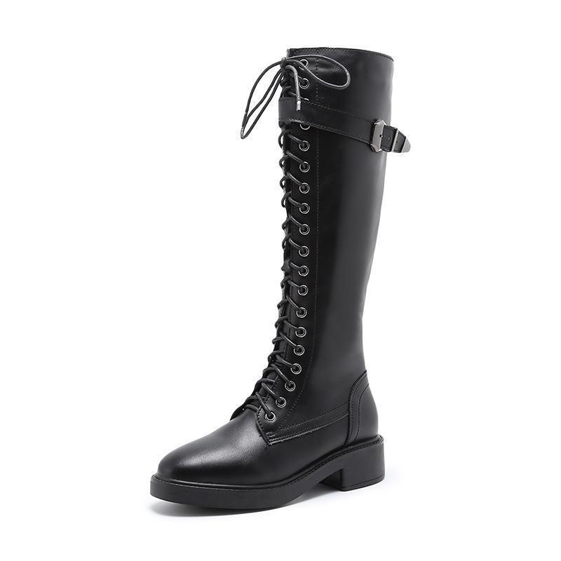 Short Plush Long High Flat Boots The Muse