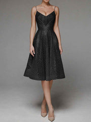 Women's Summer Sling Embroidered Sleeveless Dress - Muselune