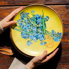 Vincent Van Gogh's Oil Painting Decorative Plates Ceramic Ornaments The Muse