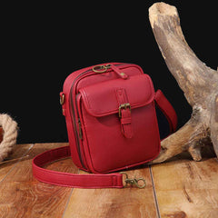Chic Vintage PU Leather Crossbody Bag