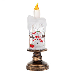Christmas Decorations Candle Light Scene Layout Muselune