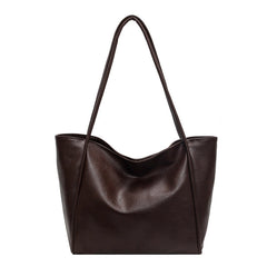 Commuter Totes PU Leather Shoulder Bag - Muselune
