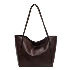Commuter Totes Leather Bag - Stylish PU Leather Shoulder Bag