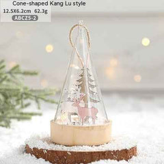 Christmas Decoration Reindeer Small Night Lamp