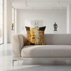 Gusta Klimt Oil Painting Pillow Muselune