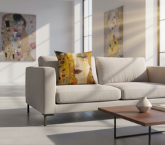 Gusta Klimt Oil Painting Pillow Muselune