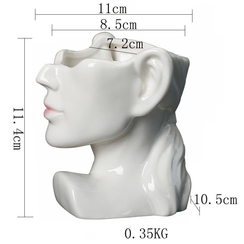 Muse Art Flower Pot Creative Plant Decoration - Muselune