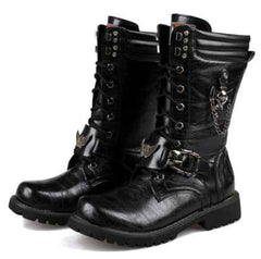 Trend High Military Cowboy boots The Muse