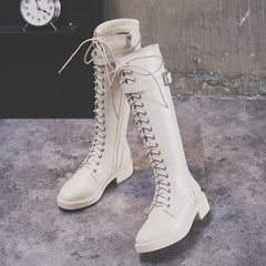 Short Plush Long High Flat Boots The Muse