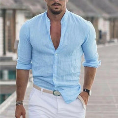 Casual Solid Shirt – Clean and stylish for any occasion. - Muselune