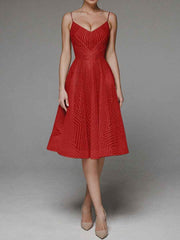 Women's Summer Sling Embroidered Sleeveless Dress - Muselune