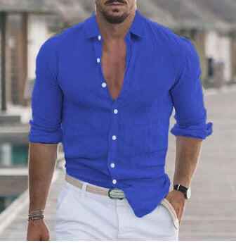 Casual Solid Shirt – Clean and stylish for any occasion. - Muselune