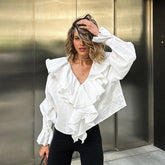 Fashionable All-match Temperament Leisure Shirt For Women Muselune