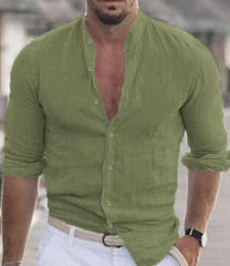 Casual Solid Shirt – Clean and stylish for any occasion. - Muselune