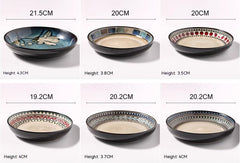 Western food plate steak plate dessert dessert plate Muselune