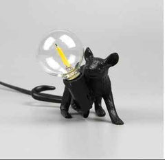 Nordic Creative Resin Mini Animal Mouse Light - Muselune
