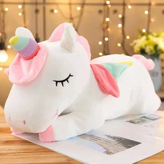 Kawaii Unicorn Plush – Soft, Giant, Stuffed Toy for Kids & Pillow - Muselune