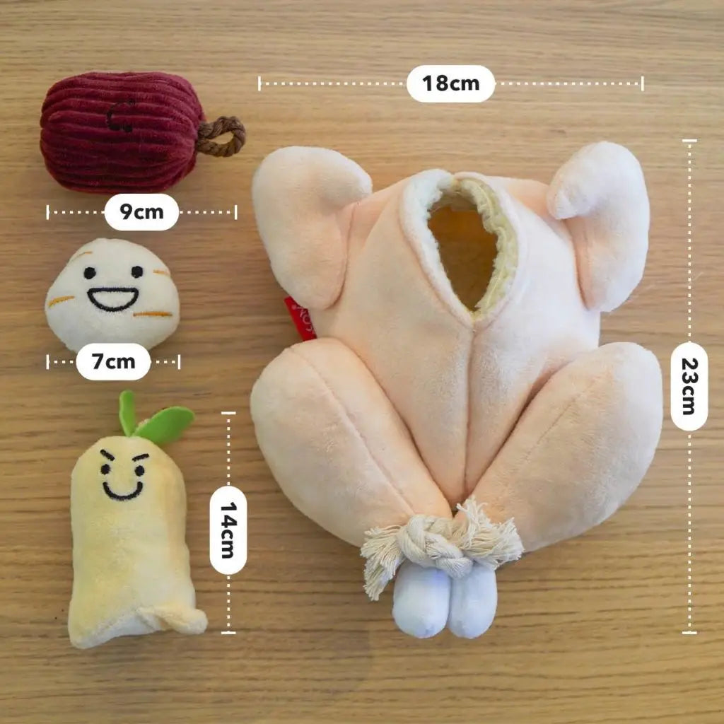 Funny Ginseng Chicken Soft Toy Gift - Muselune