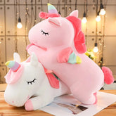 Kawaii Unicorn Plush – Soft, Giant, Stuffed Toy for Kids & Pillow - Muselune