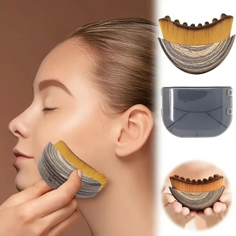 Lymphatic Contour Face Massage Eye and Neck Brush Muselune