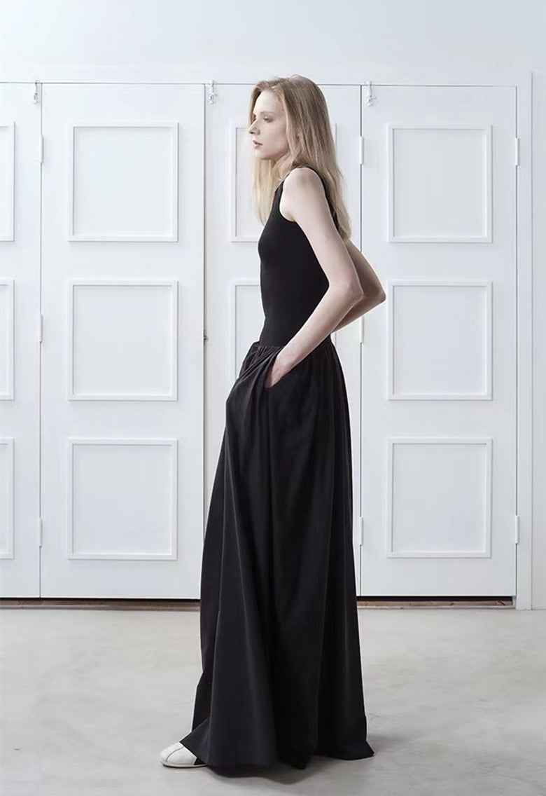 Minimalist Casual Temperament Sports Vest Dress - Muselune