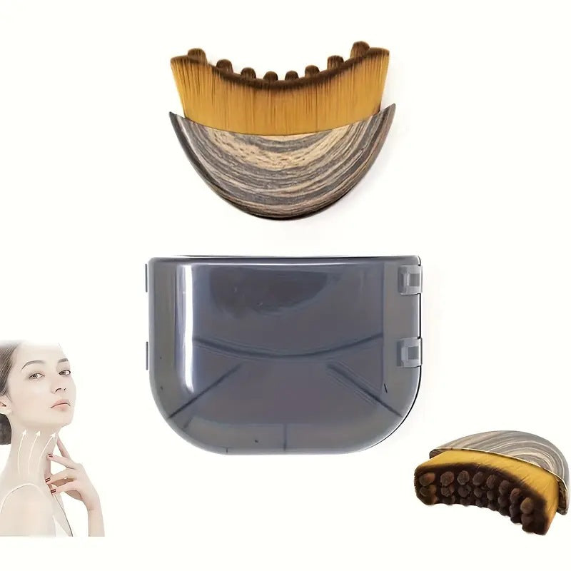 Lymphatic Contour Face Massage Eye and Neck Brush Muselune