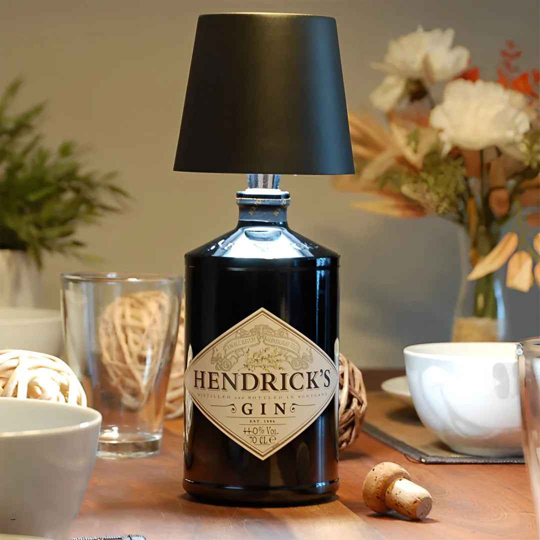 Wine Bottle Touch Lamp Head