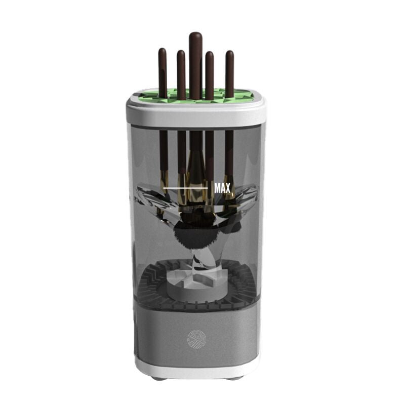 Cross-border new fully automatic quick-drying electric makeup brush cleaner household beauty brush drying tool cleaning machine Muselune