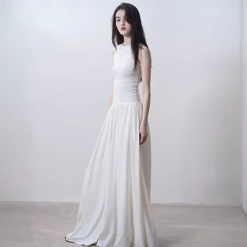 Minimalist Casual Temperament Sports Vest Dress - Muselune