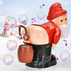 Farting Santa Bubble Machine