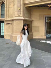 Minimalist Casual Temperament Sports Vest Dress - Muselune