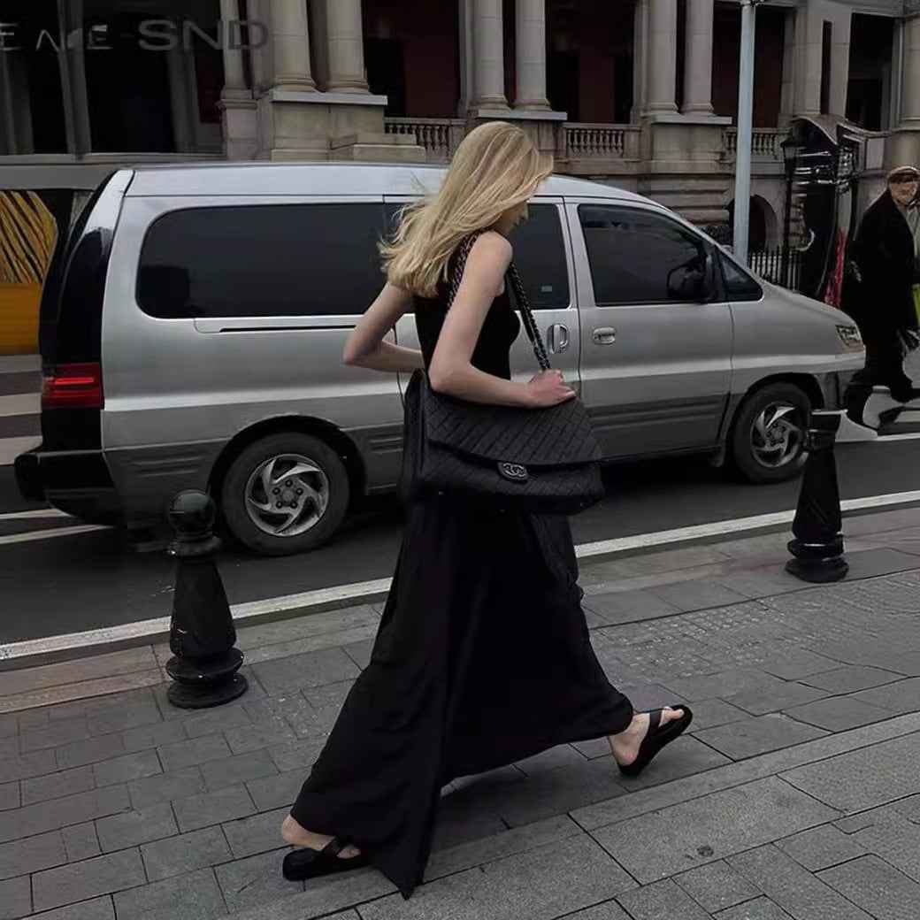 Minimalist Casual Temperament Sports Vest Dress - Muselune