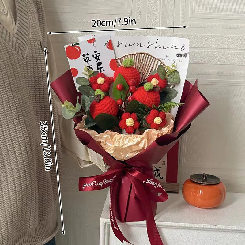 Bouquet Gift Knitted Flower Décor Soft Toys Muselune
